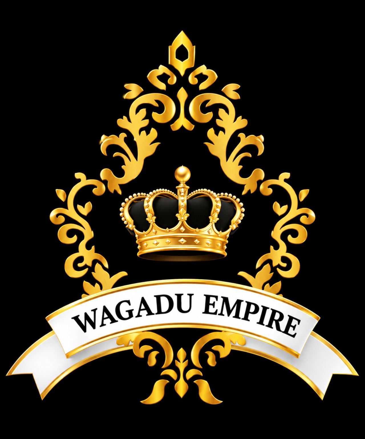 Emblème officiel doré de Wagadu Empire
